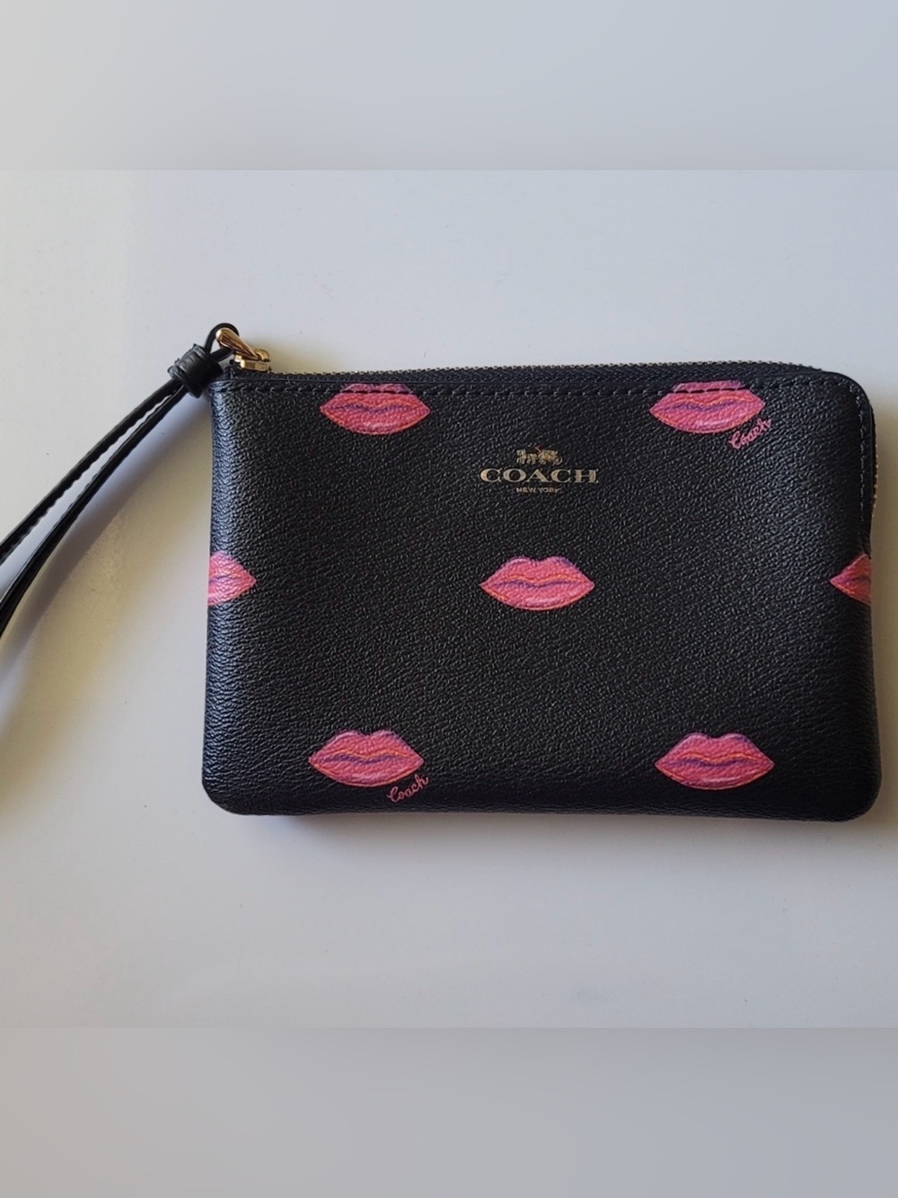 Coach Lip Black Wristlet Sephora Collection Limited Edition
